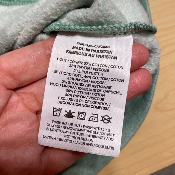 Nike Green Cowl Neck Fleece Hoodie XXL - Picture 5 of 6